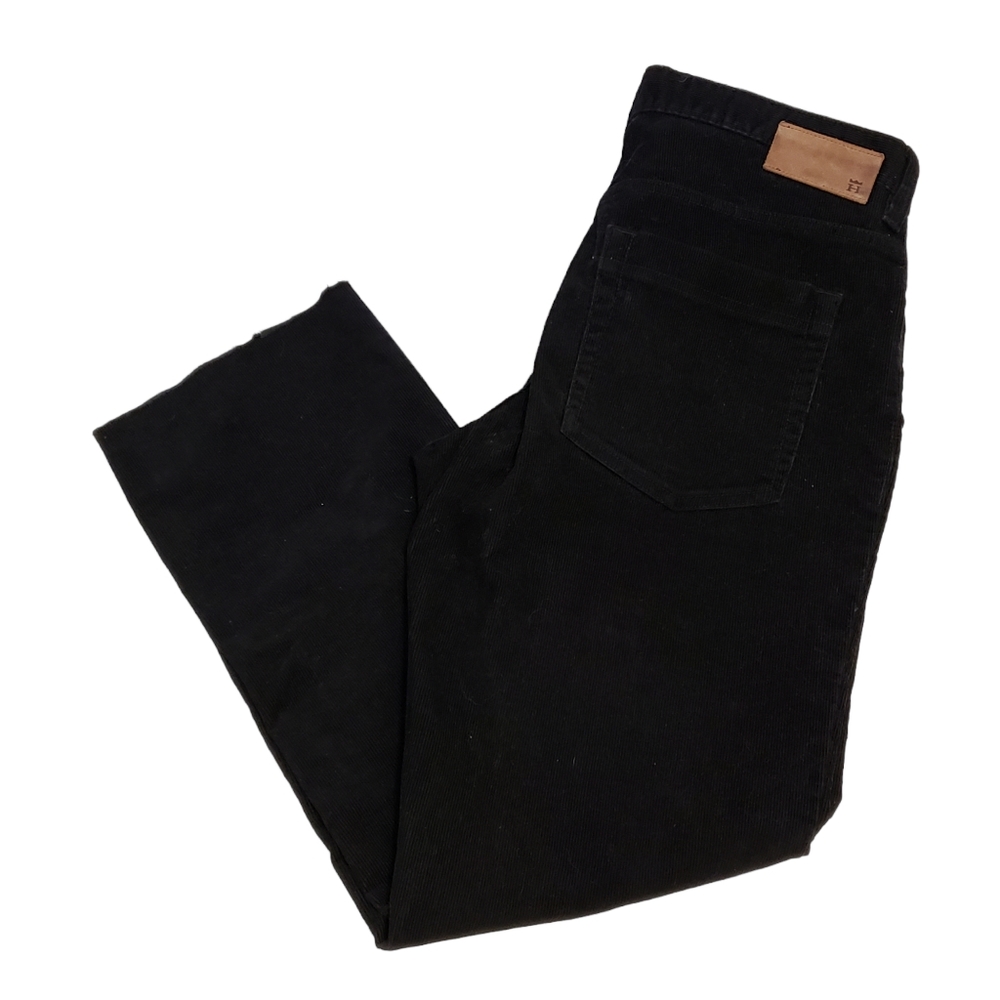 Haggar Clothing Black Corduroy Pants